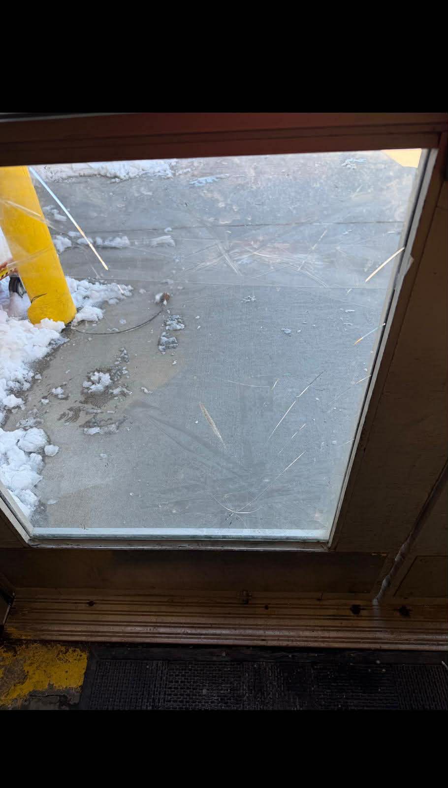 door glass replacement before